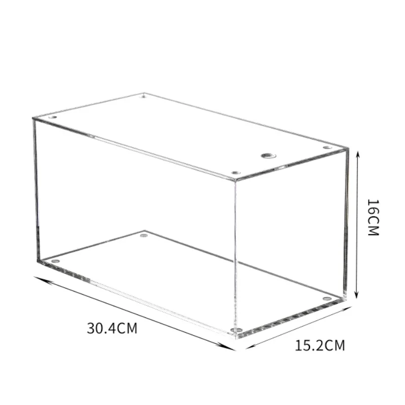 Dvd/cd Storage Box Acrylic Storage Container Small - Temu