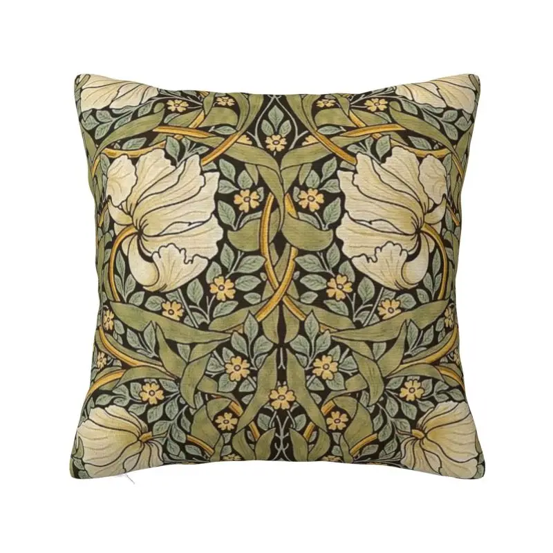 

William Morris Pimpernel Cushion Covers Floral Textile Pattern Soft Luxury Throw Pillow Case for Sofa Home Decor