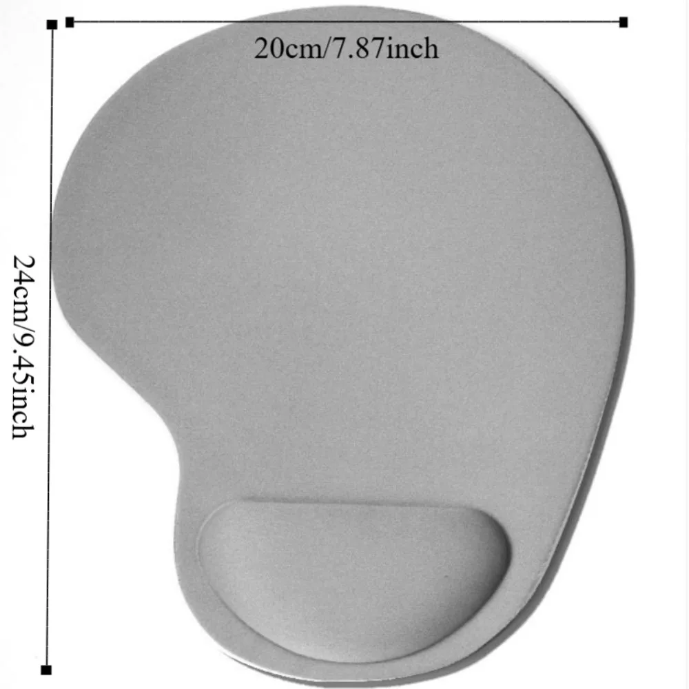 Deluxe Ergonomic Waterproof Mouse Pad with Wrist Support - Non-Slip & Multi-Color Design