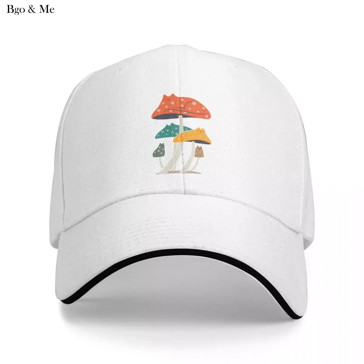 

2023 New Cat And Plant 47 Meowshroom Baseball Cap Thermal Visor Women's Beach Visor Men's