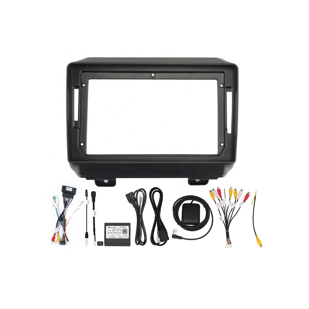 

Chtechi frame other interior accessories car dvd frame car radio screens for Jeep Wrangler 2018-2020 9 inch