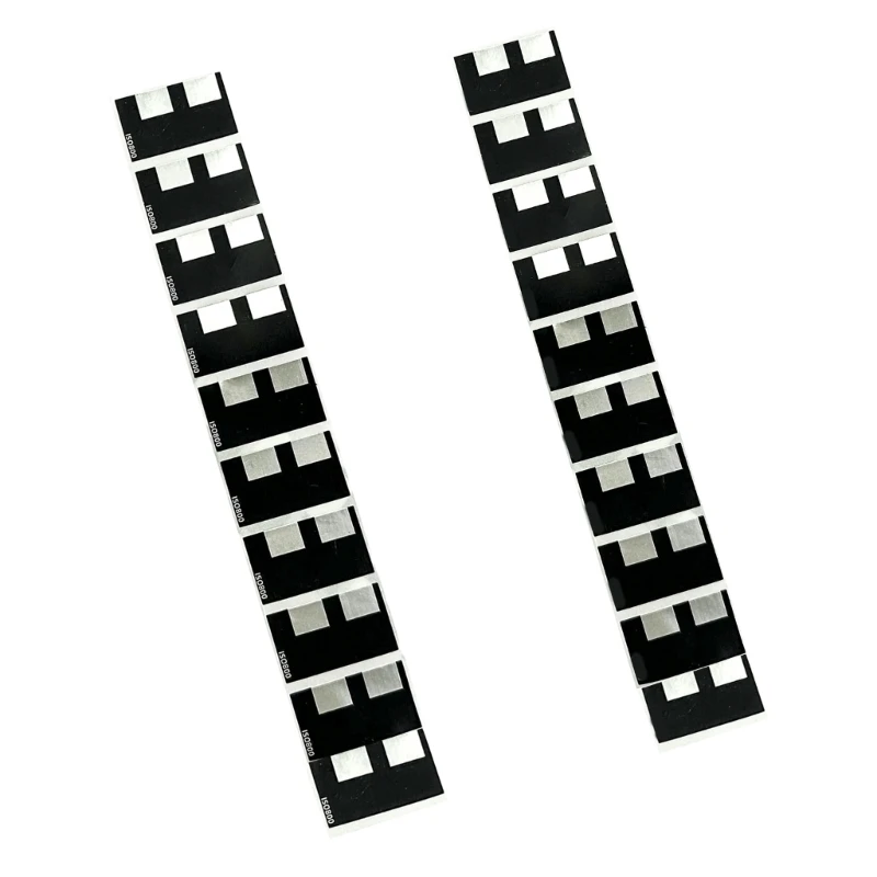 

10Pages 135 35mm Film Cassette Code Sticker ISO800 1600 Bulk Film Label Hand Roll AutoISO Detected B36A