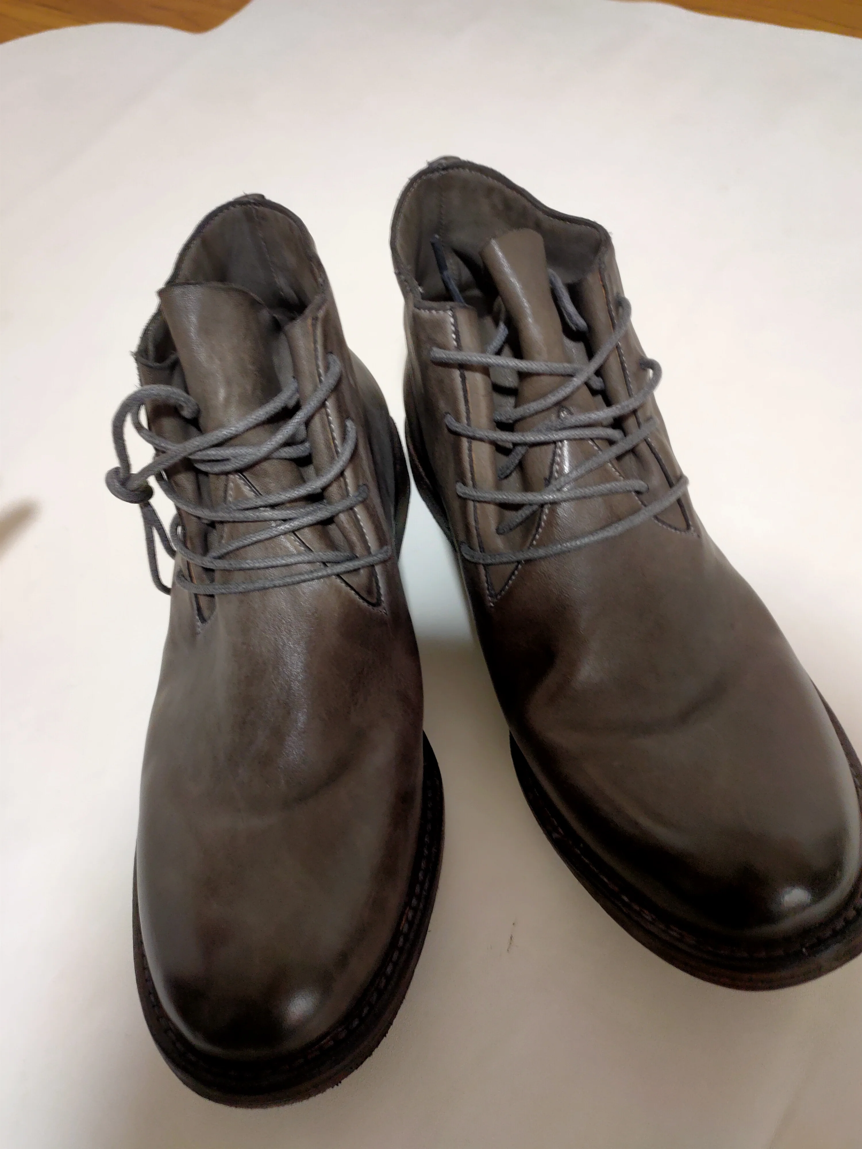 Neue Heavy-duty Gewaschen Herbst Winter männer Arbeitskleidung Stiefel Vintage Stiefel Top Schicht Pferdeleder Outdoor Reise Reiten Schuhe arbeitskleidung – Detail 9