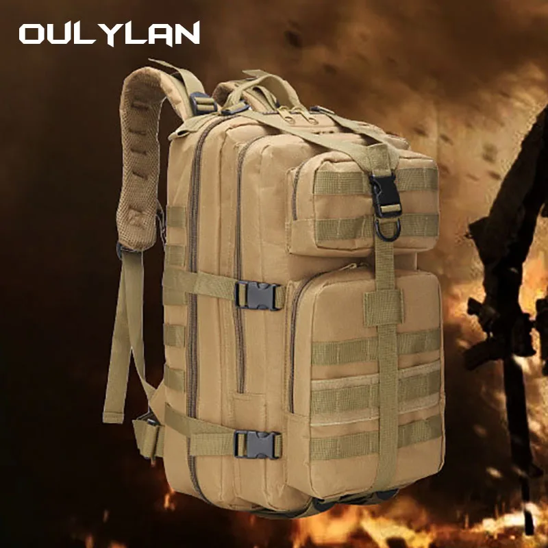 

Спортивный рюкзак 3P для мужчин среднего размера, уличная водонепроницаемая сумка, многофункциональные вместительные рюкзаки, мягкая сумка с расширением