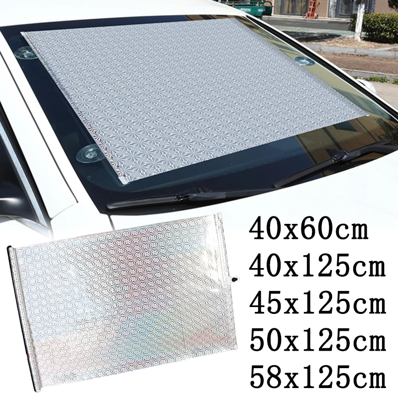 Universal Auto Versenkbare Sonnenschutz Faltbare Sonnenschutz Seite  UV-schützen Visier Fenster Windschutzscheibe Sonnenschirme Auto Exterior  Zubehör - AliExpress