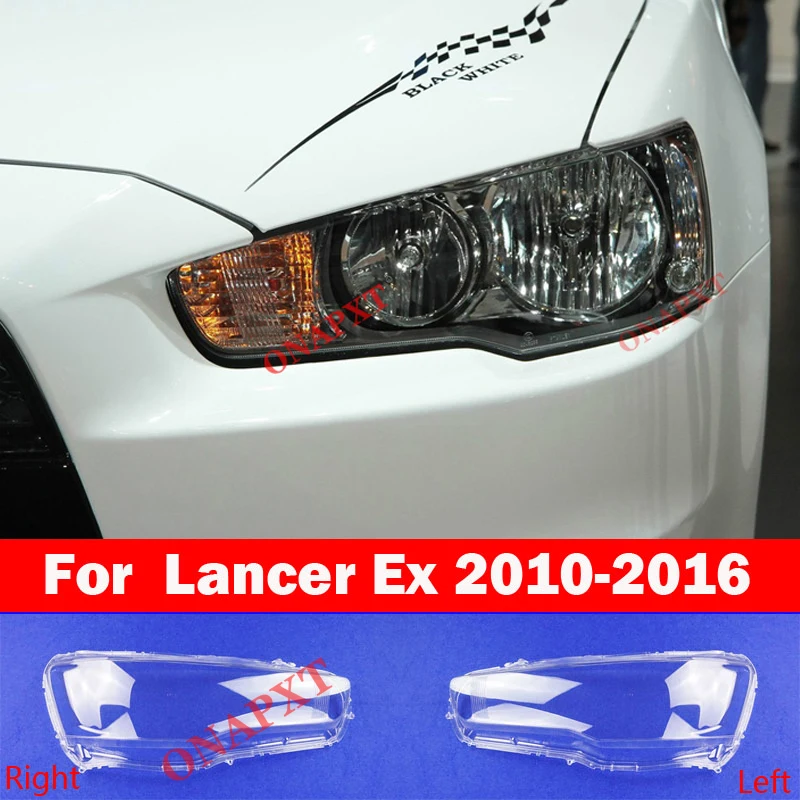 

Прозрачные абажуры, корпус лампы для Mitsubishi Lancer Ex 2010-2016, корпус передней фары