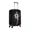 Graceful Gymnastics Print Suitcase Cover Girly Art Vacation Business Useful Luggage Supplies Protector 3