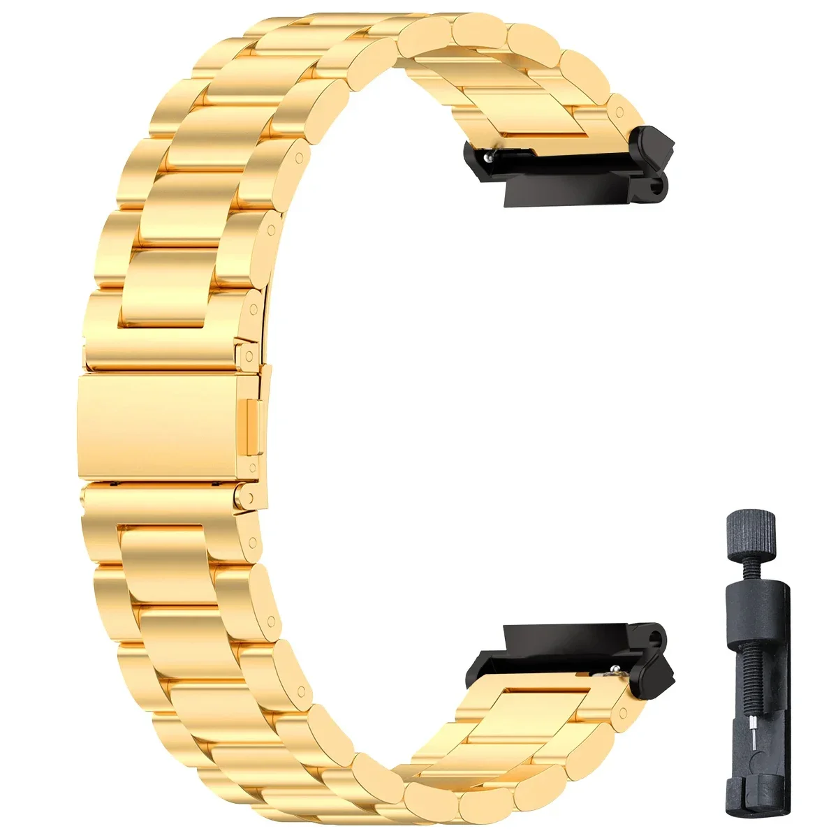 Premium Stainless Steel Smartwatch Bracelet Strap