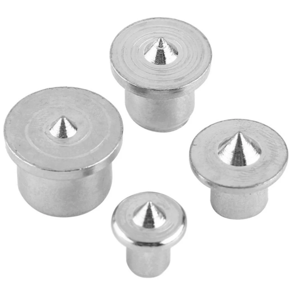 

Woodworking Tools Dowel Centre Point Set 6mm 8mm 10mm 12mm Wood Drill Hole Tenon Center Silver Power Tool Accessories 16pcs