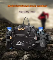 Camping Waist Chest Bag Outdoor Nylon Shoulder Bag Crossbody Travel Cycling Bicycle Riding Running Handbags Climbing Men's Bags 2