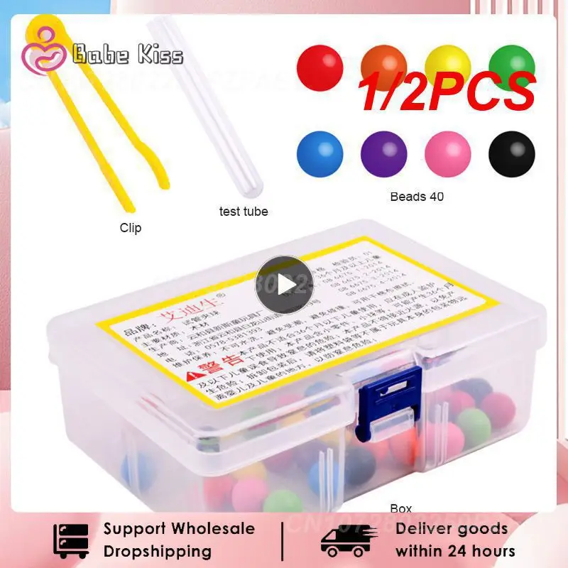 

1/2 шт., бусины-клипсы для обучения детей