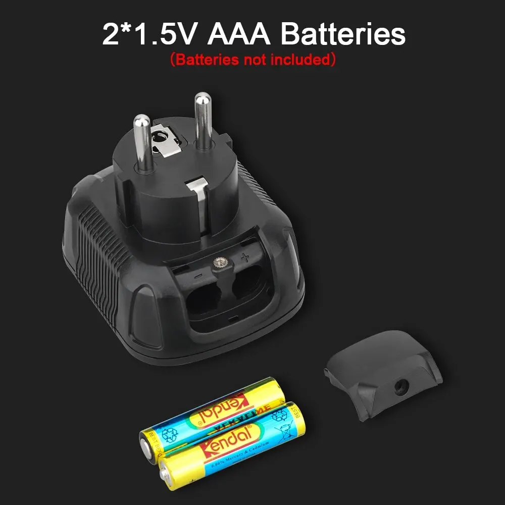 Socket Tester socket tester GVDA Pro Voltage Test Digital Outlet Socket Detecter EU Plug Ground Zero Line Plug Polarity Phase Checking GD101B
