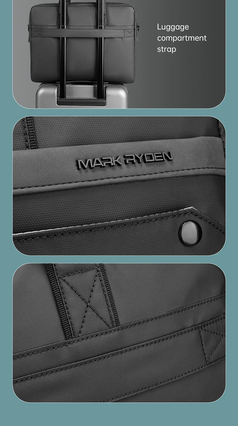 Mark Ryden 14 15.6 inch Laptop Bag Business Briefcase 2-way Water Repellent Laptop HandBag