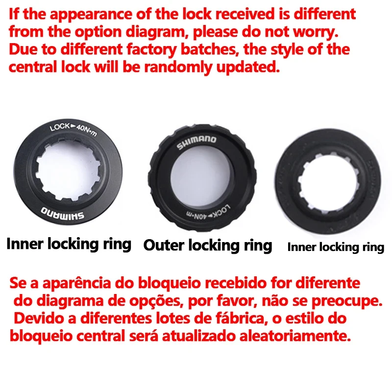 Rotor Frein Vélo XTR RT-MT900 – Central Locking, 140-203mm, Neuf