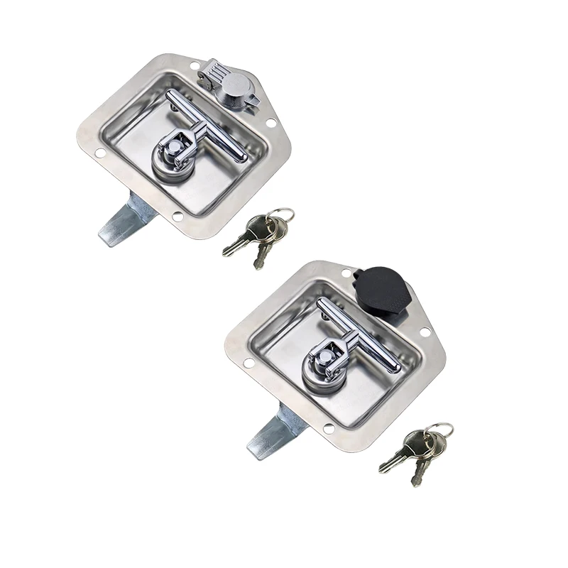 

304 Stainless Steel Panel Lock T-Shaped Tongue Box Locker Lock Heavy Engineering Truck Special Vehicle Rv Lock