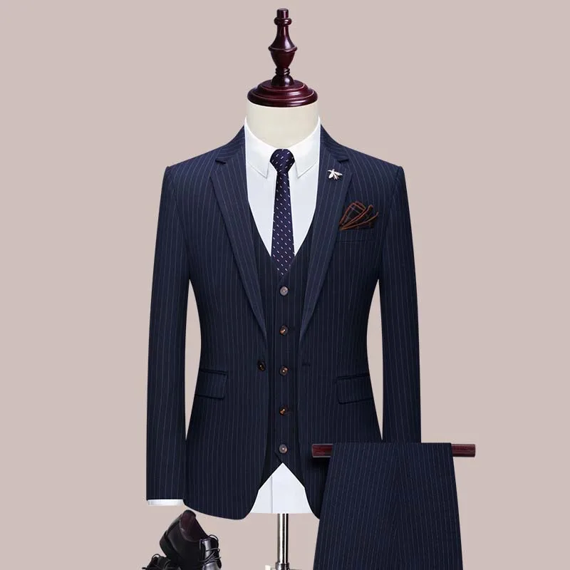 

Custom Made Groom Wedding Dress Blazer Suits Pants Business High-end Classic Dress Trousers ZHA06-24999