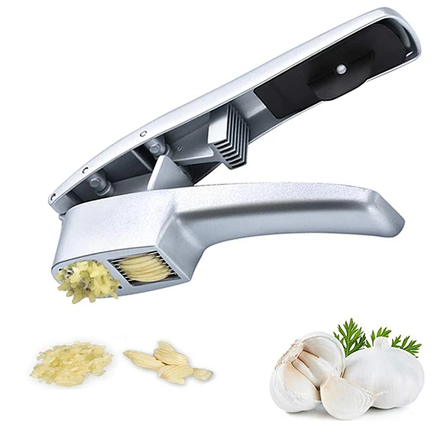 Home Kitchen Gadgets Peeler Manual Zinc Alloy Garlic Press Mincer - China Garlic  Press, Zinc Alloy Garlic Press