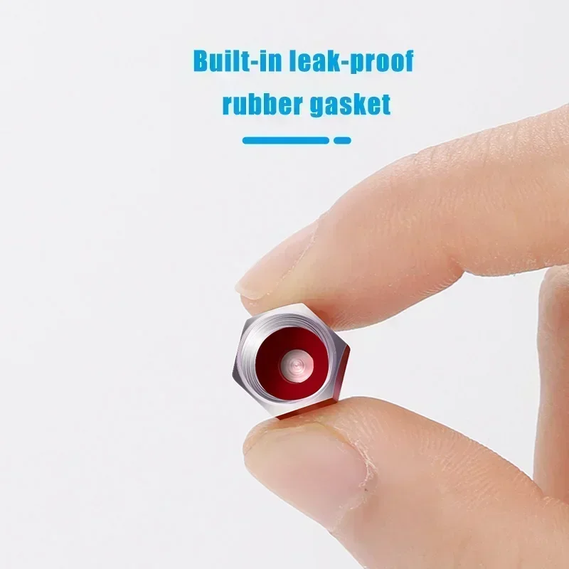 Luxury Car Wheel Tire Valve Caps - Dust-proof Rim Stem Covers