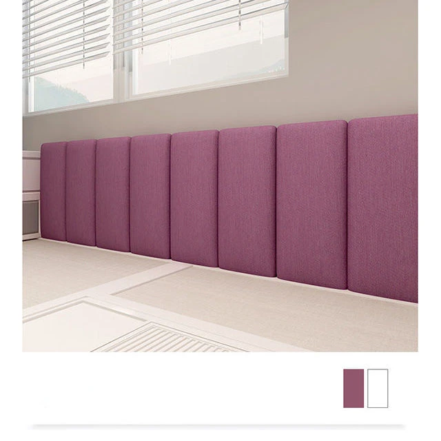 Bed Headboards 135 90 145 150 160 180cm In Wood Adhesive Modern Cabecero Head Board Tete De Lit Anti-collision Wall Panels