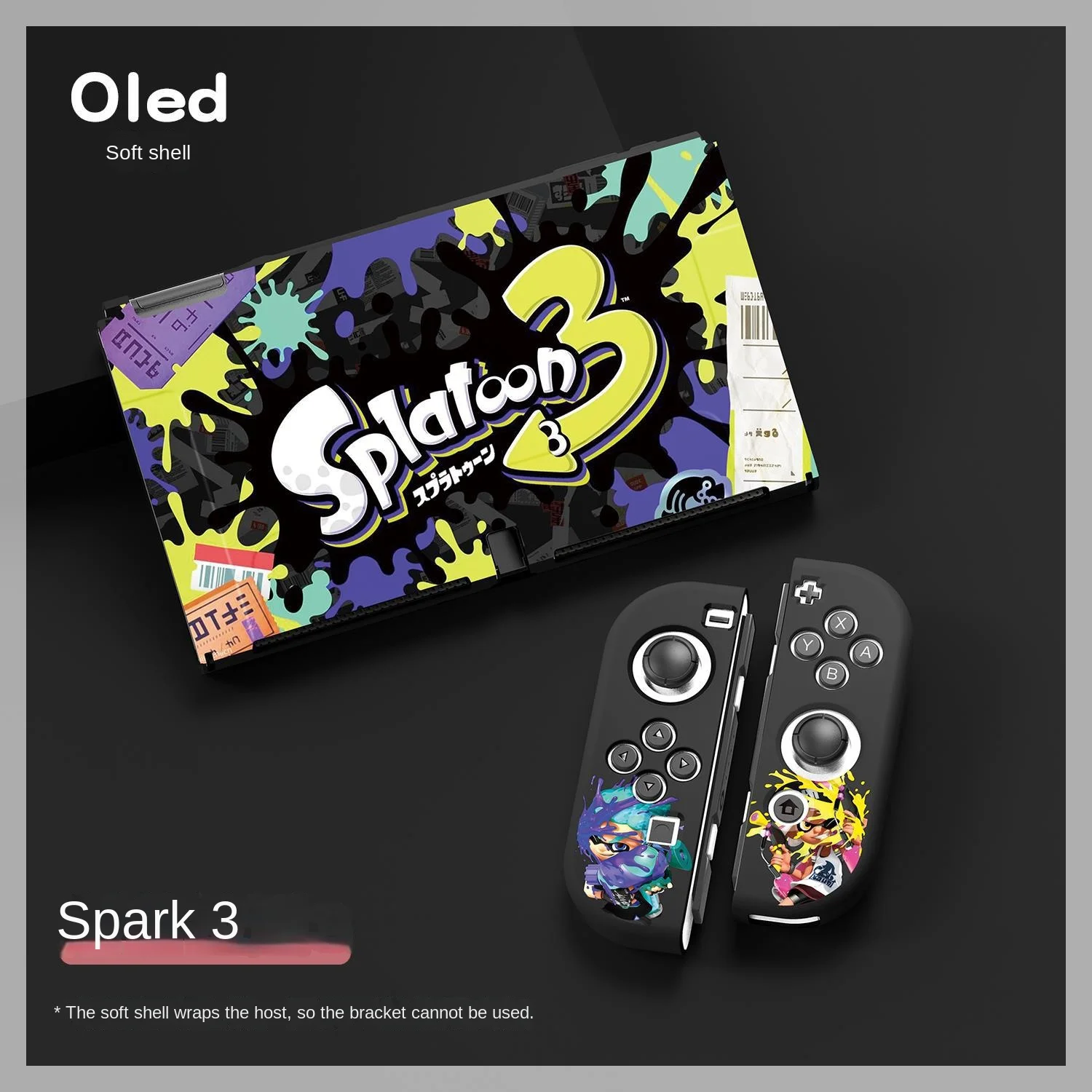 Splatoon 3 Switch Case for Nintendo Switch OLED NS Joycon Cover Game Card  Case Storage Bag Silicone Game Machine Accessories - AliExpress