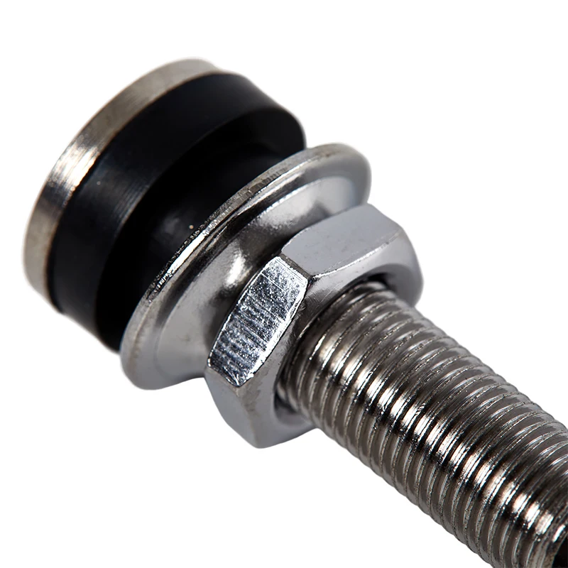 Premium Motorcycle Tubeless Wheel Valve Dustcap - 33mm (1/2 Pack)