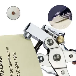 NEW Hole Puncher Portable Hole Punch Books Leather Watches Blue Universal Pliers for Jewelry DIY Making Equipment