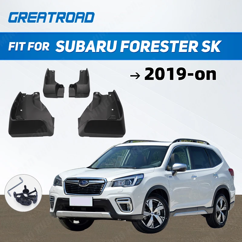 

OE Styled Molded Car Mud Flaps For Subaru Forester SK 2019 -on Mudflaps Splash Guards Flap Mudguards Car Styling 2018 2020