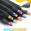 8 Colours Rainbow Pencils, Jumbo Colouring Pencils For Adults,Multi-Coloured Pencils For Art, Drawing, Colouring, Sketching Chri 6