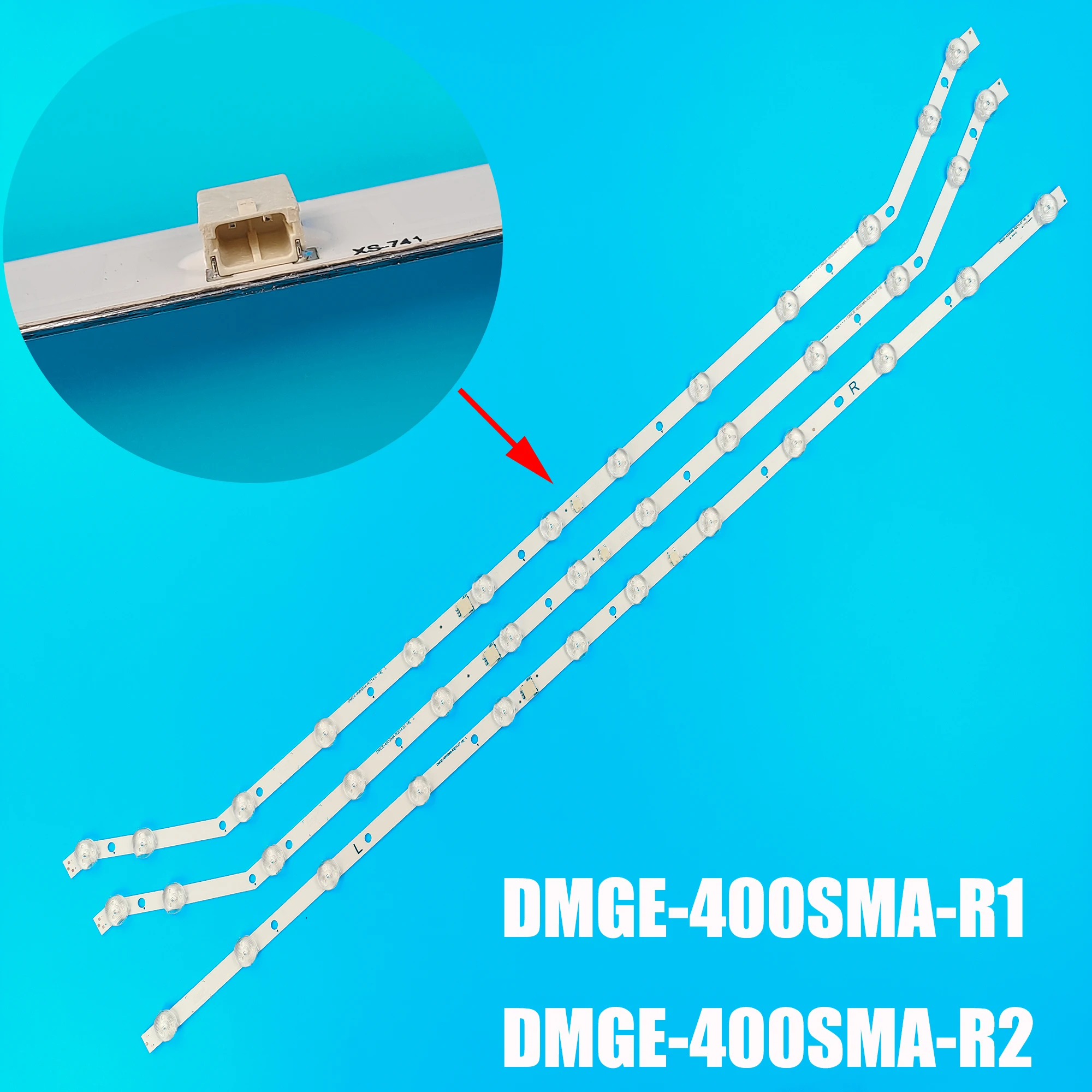 30 шт. светодиодов для UN40H4200AG UE40H5003AKXXH HG40AC460 DMGE-400SMA-R1 DMGE-400SMB-R1 BN96-32767A BN96-32768A BN61-10607A BN61-10610A