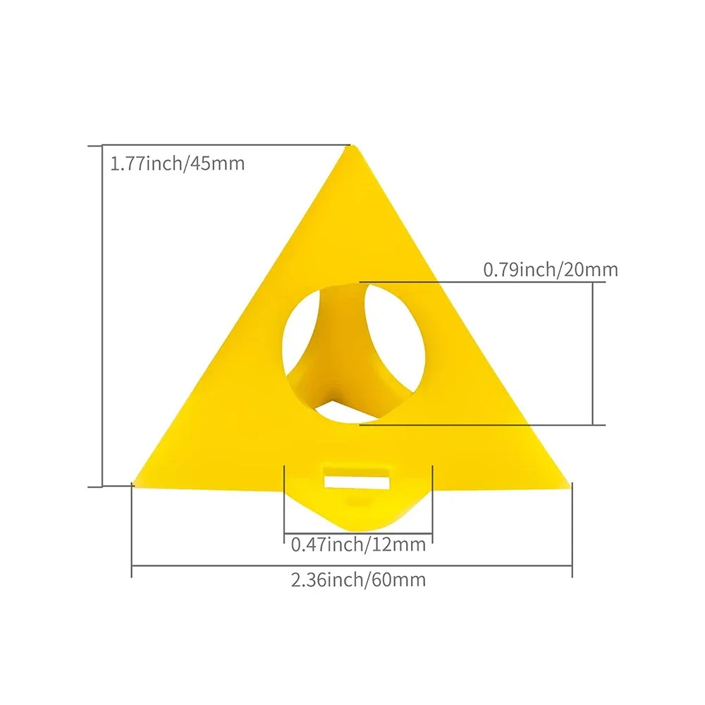 Mini Paint Stands Tool Triangle Paint Pads Feet for Woodworking Carpenter Woodworking Accessories woodworking hand tools wood trimming tool 16pcs