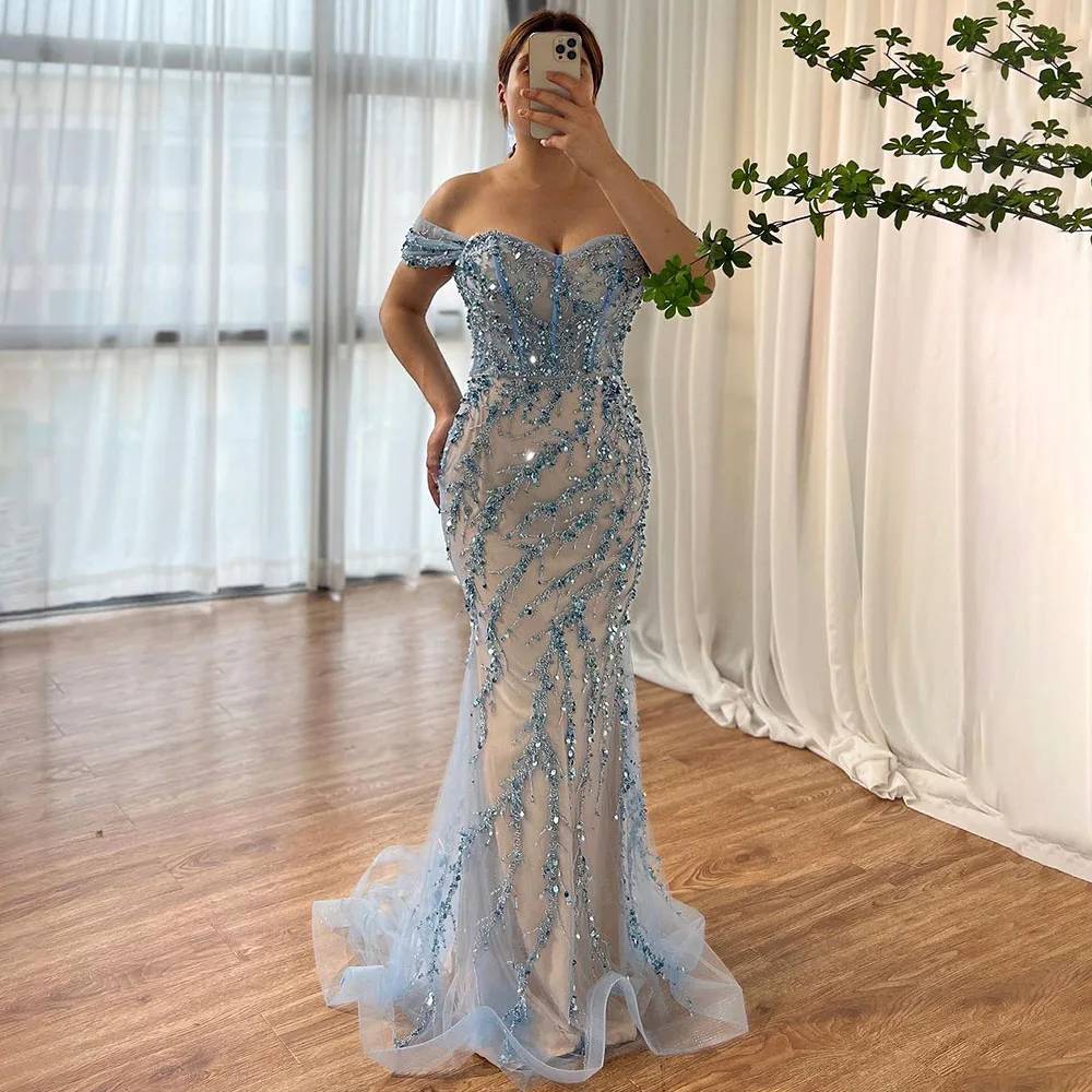 ■NIAMH Frill collar semi mermaid longdress Serene Hill Wine Pink Mermaid Elegant O-Neck With Overskirt
