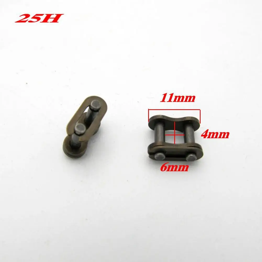 Motorcycle Chain Lock Buckle 428/420/25H/T8F/415H Easy To Install Strength and Great Durability motorcycle chain lock buckle