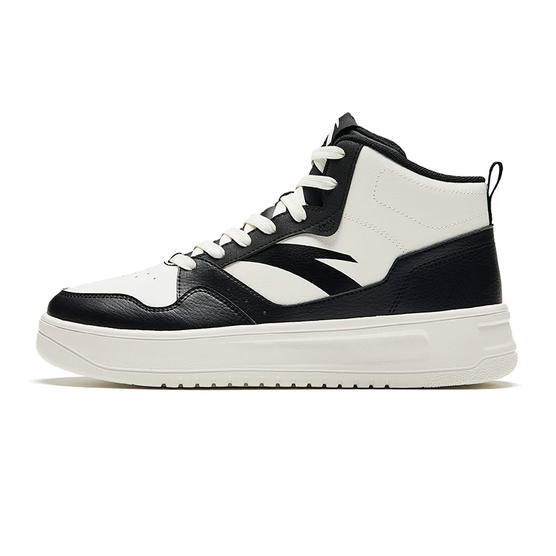 

Anta High Top Board Shoes Men's Shoes 2023 Autumn New Thick Sole Heightened Retro Small White Shoes Skateboarding Casual Sports