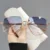 Oversized Gradient Polygon Sunglasses Women New Fashion Brand Irregular Alloy Sun Glasses For Female Vintage Color Lens Shades Oversized Gradient Polygon Sunglasses Women New Fashion Brand Irregular Alloy Sun Glasses For Female Vintage Color Lens Shades