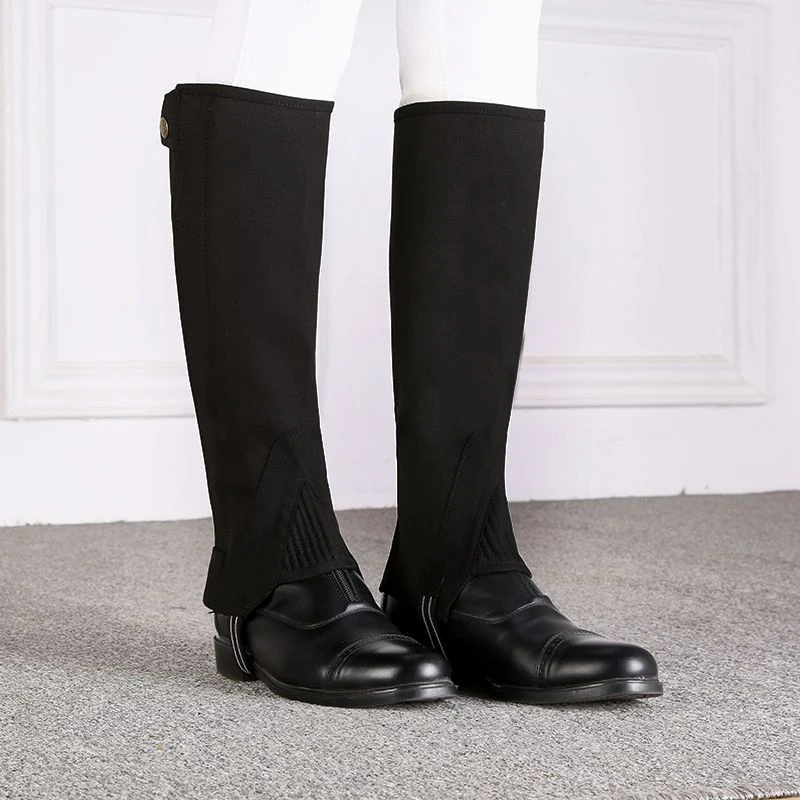 Faux Leather Riding Gaiters 6