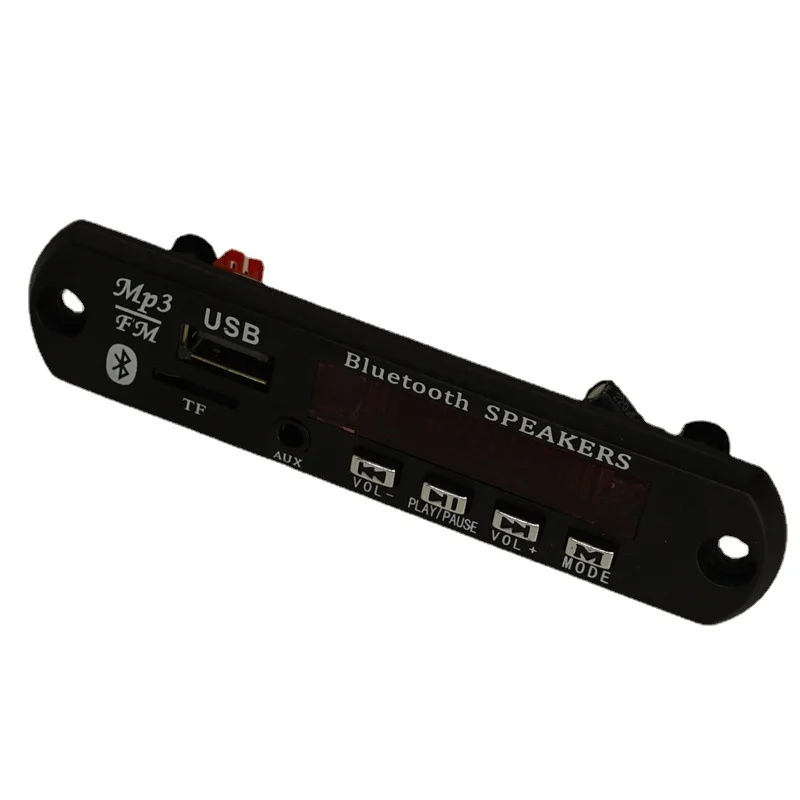 9/12V Remote Control Bluetooth MP3 decoder board MP3 Card Reader Audio  Player Car Accessories with USB TF FM radio Module - AliExpress