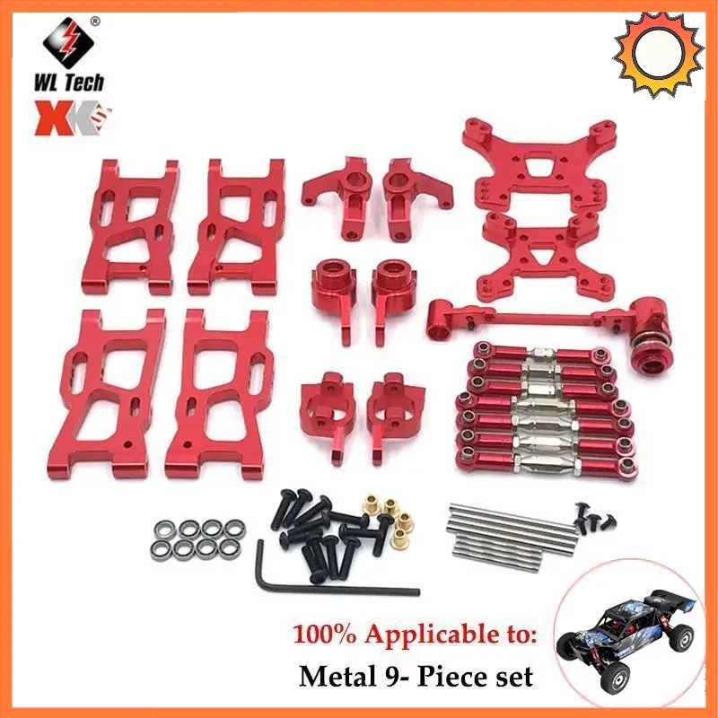 Wltoys 124016 124019 124018 1/12 RC카, 전면 및 후면 암, 자동차 액세서리, 성인용 브러시리스 모터, Rc 크롤러