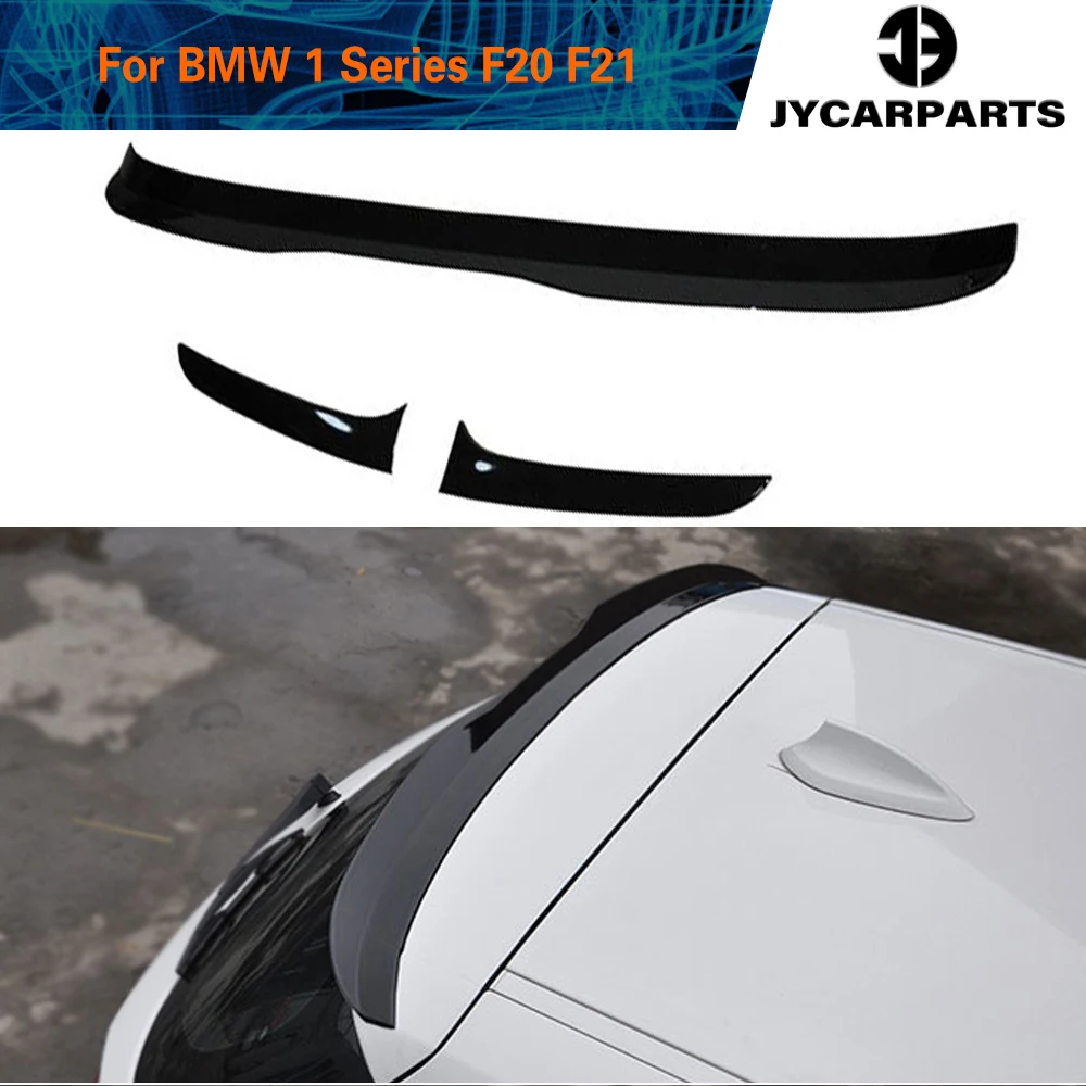 Rear Roof Side Spoiler Boot Lip Wing Spoiler For Bmw 2 Series F20 F21 2012 - 2020 Abs Glossy Black Rear Roof Spoiler Wing Lid