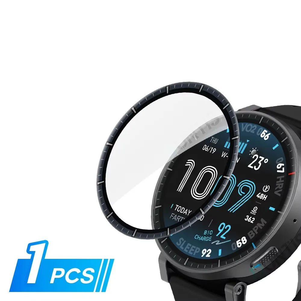 Ultra-HD Full-Coverage 3D Curved Screen Protector for Smartwatch - Durable Protective Film Accessories (Not Glass)