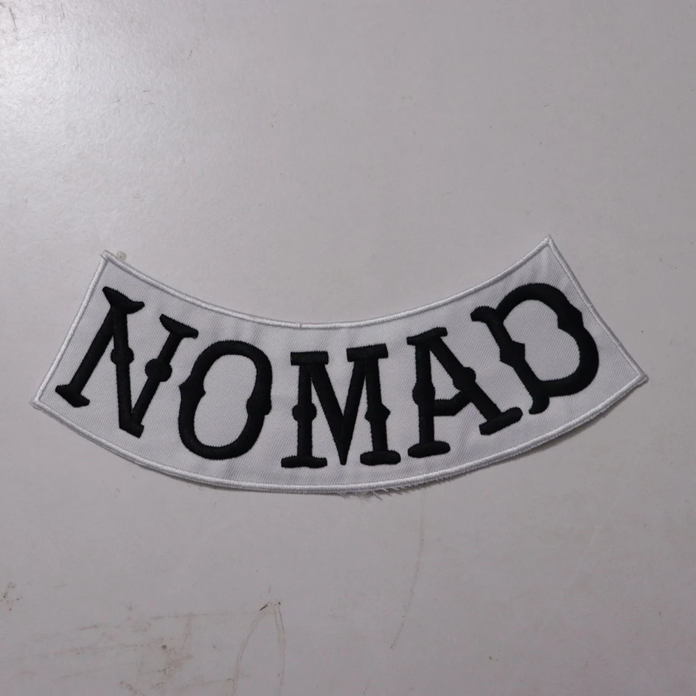 Nomad Sons Outlaw Rocker Jacket Vest Patch – 9 Inch Anarchy MC Biker Patch