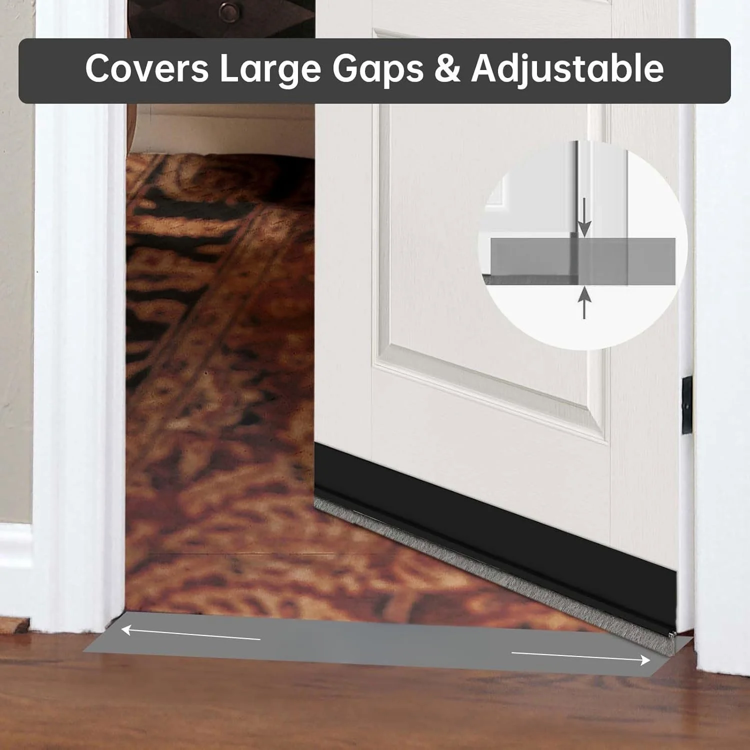 Premium Self-Adhesive Brush Door Seal Strip – Insect & Soundproof Barrier