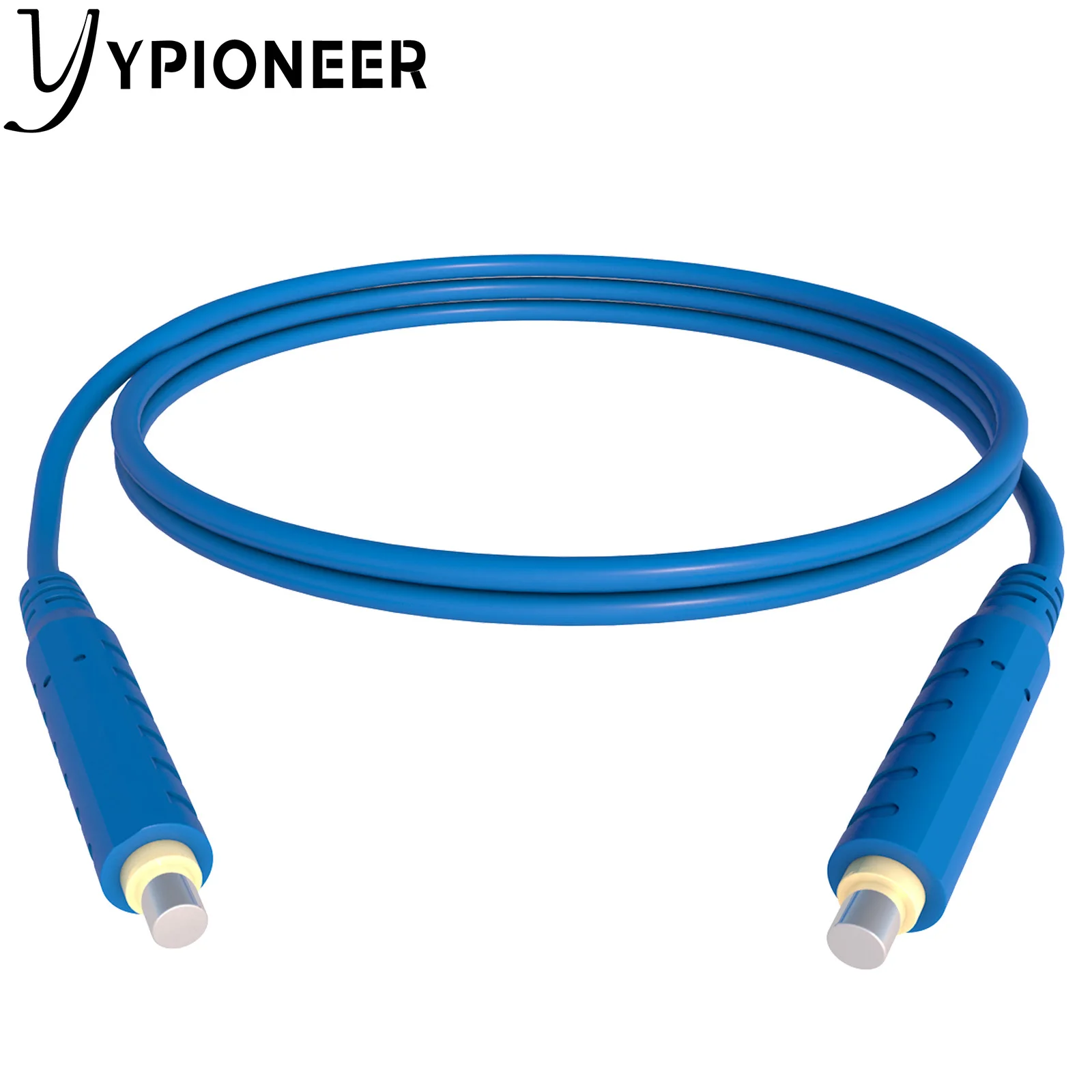 

YPioneer 1PC Magnetic Test Leads 30VAC 5A | Low Voltage Magnetic Jumper Silicone Cable 1M - Blue T10005.5