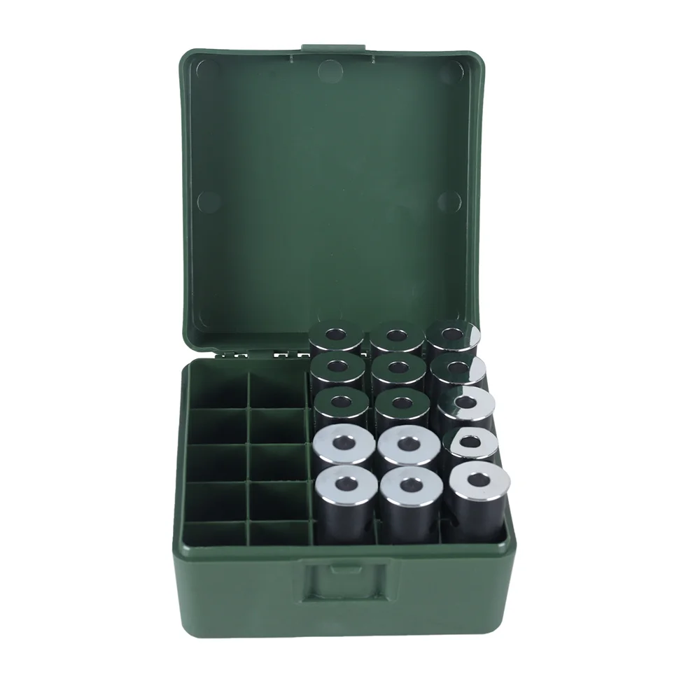 25 Rounds Ammo Box 12/20GA Shotgun Shell Box Flip-Top Bullet Shell Holder Cartridges Case Ammo Storage Hunting Accessories ammo storage box
