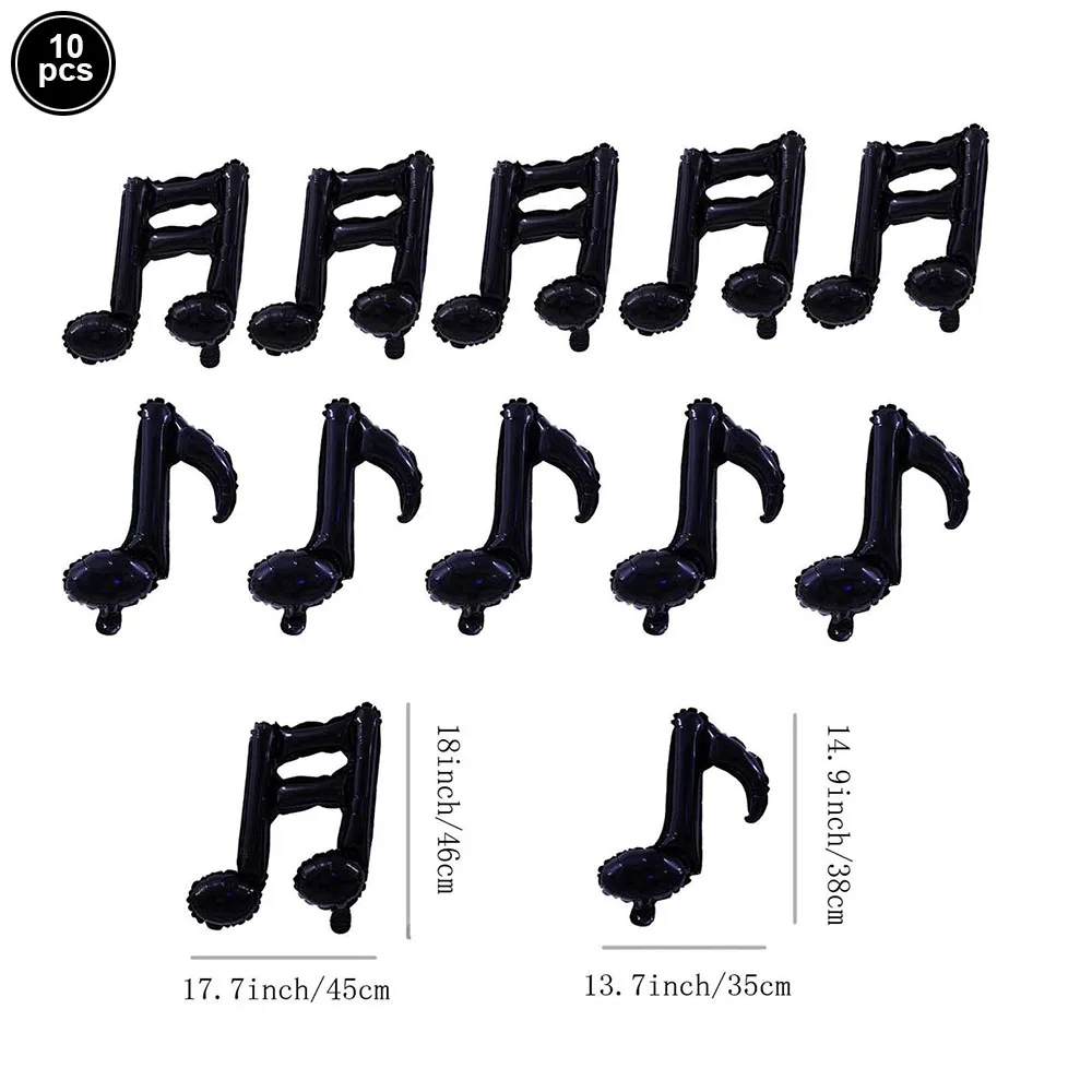 Inflatable Rock Star Party Props: Guitar, Saxophone, Keyboard & Piano Balloons