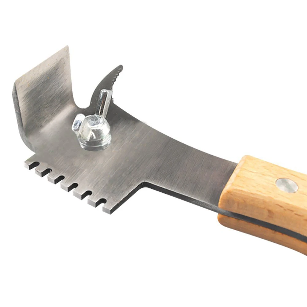 Multifunctional Honey Scraper Wood Handle Honey Scraping Knife Beekeeper Beekeeping Equipment Apiculture Supplies