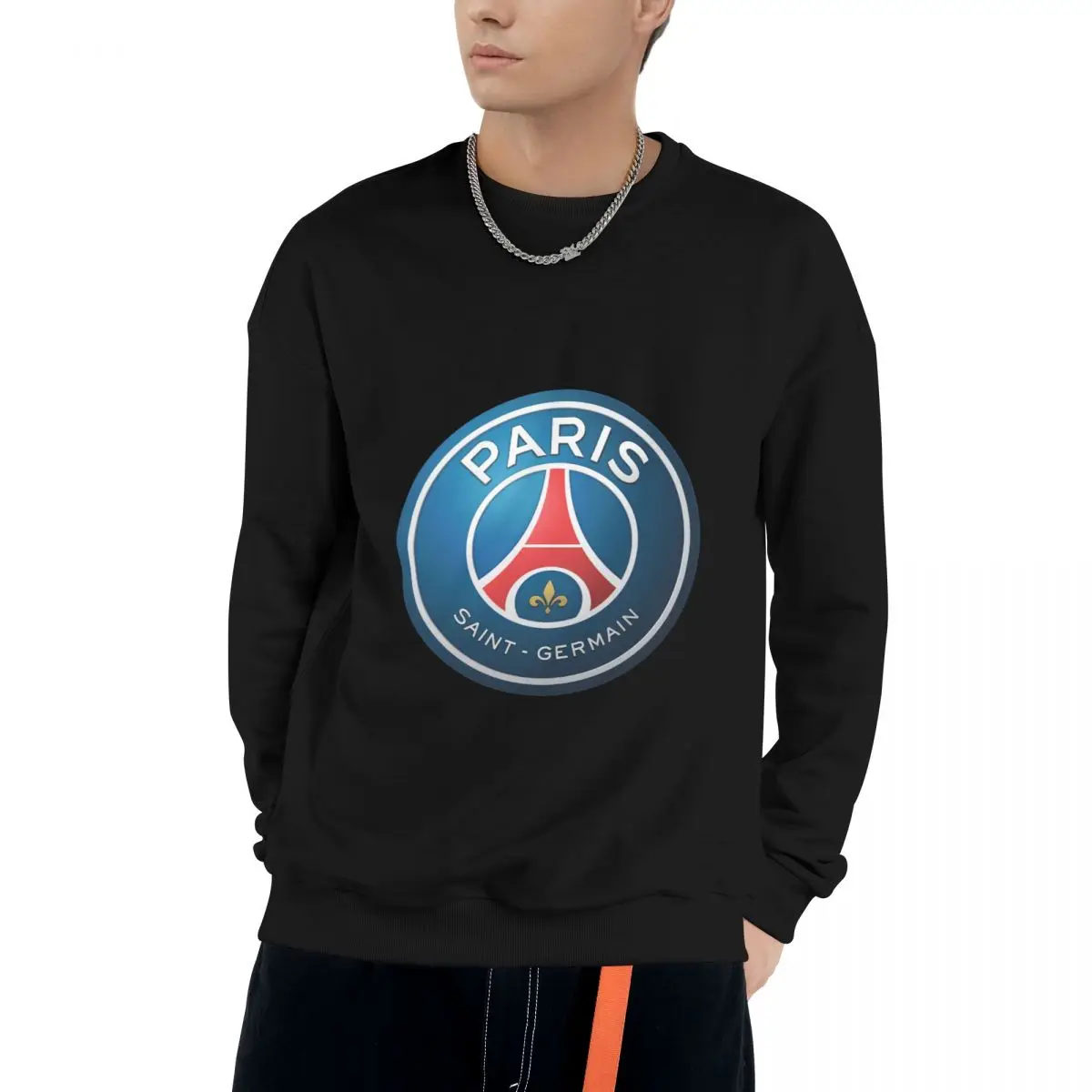 

P-Paris Saint-Germain F-F.C Casual Sweatshirts Men Women Cotton Basic Hoodies Pullover Hiphop