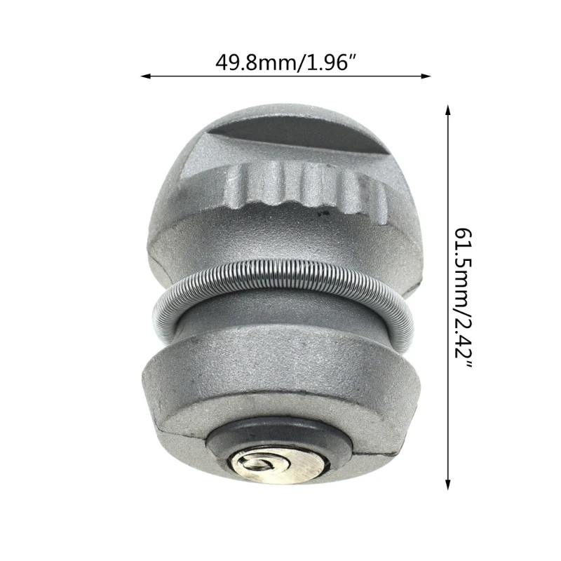 보안을 위한 캐러밴 또는 트레일러용 삽입 가능한 히치 커플링 잠금 장치 2개의 키가 있는 삽입 가능한 도난 방지 잠금 장치