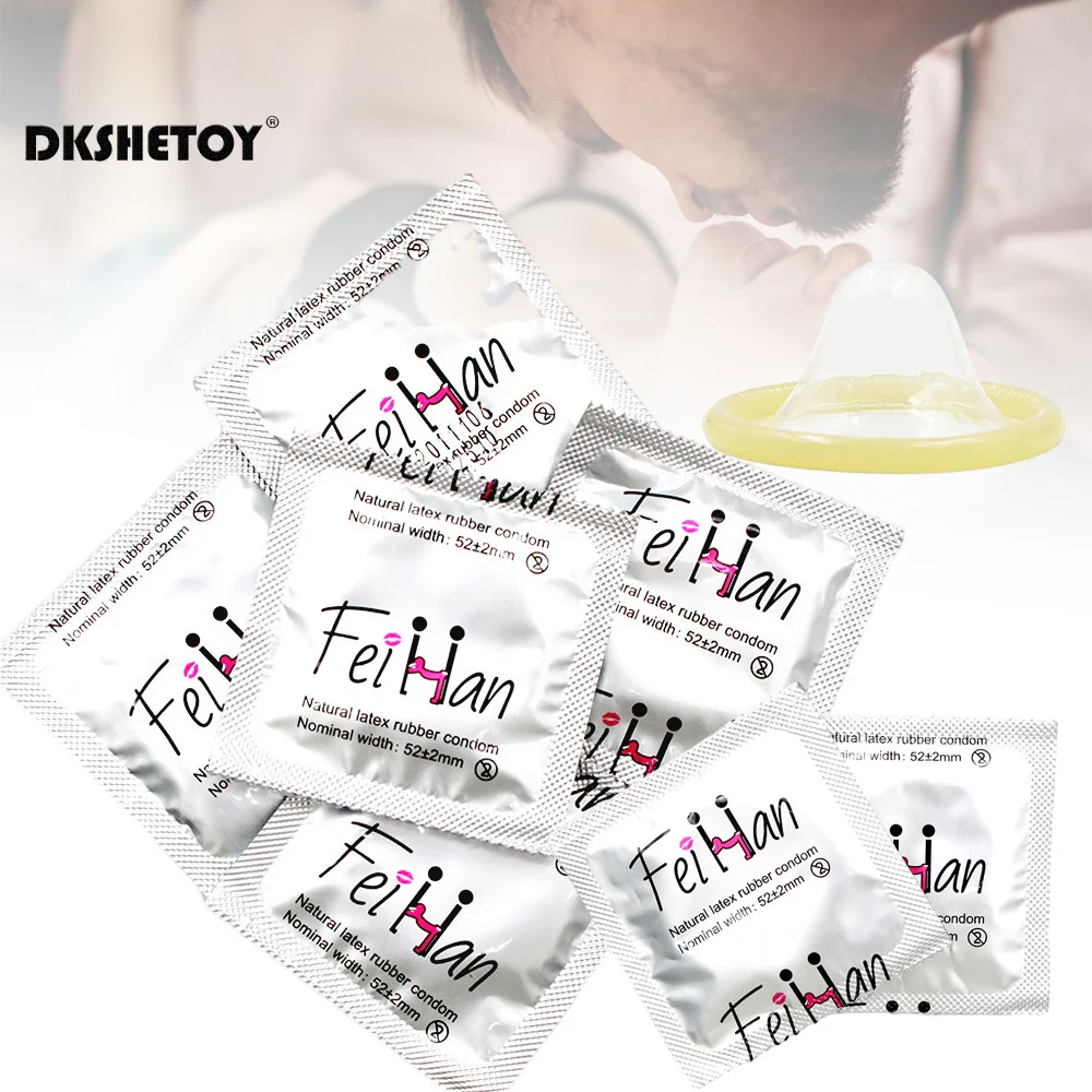On Sale Smooth Latex Sex Condom 10/30/50pcs/lot Ultra Thin Durable Safe Lubrication Latex Condom Sex Toy For Men Adults Products