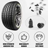 Car Truck Scooter Motorcycle Car Tires Nails Spikes Screw Film Nail Flat Rubber Tubeless Tire Repair Kit Anti-puncture Kit