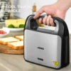 3-in-1 Waffle, Grill & Sandwich Maker, Panini Press Grill and Waffle Iron Set with Removable Non-Stick Plates 6